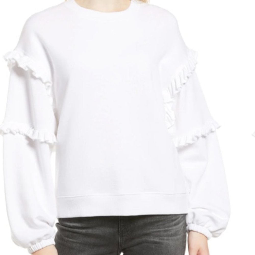 Rebecca Minkoff Ruffle Sleeve sweatshirt
